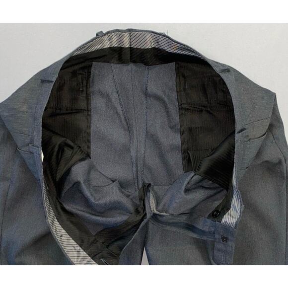 Ralph Lauren Washable Pleated/Cuffed Dress Pants, Slacks. Houndstooth, 36X30 EUC - Picture 7 of 9